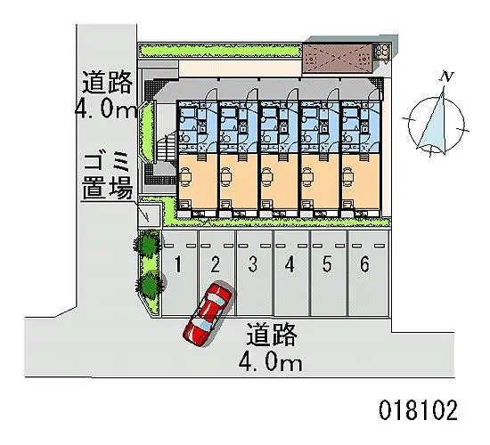 ★手数料０円★海老名市門沢橋　月極駐車場（LP）